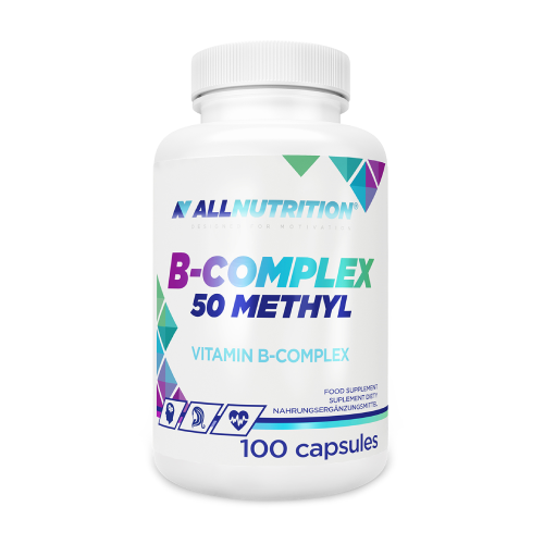 B komplex 50 s všemi 8 vitamíny skupiny B.