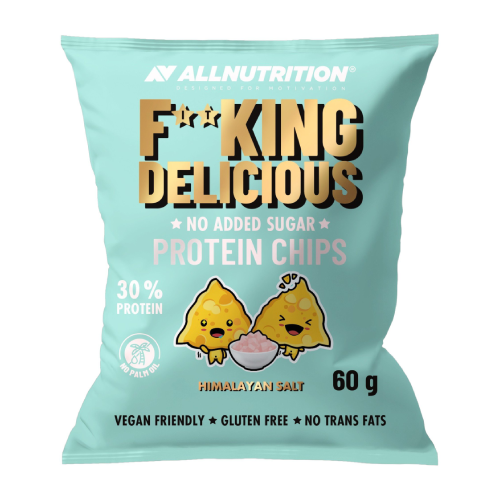 Proteinové chipsy s himálajskou solí, 60 g