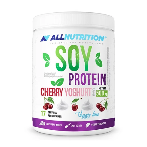 Sojové proteiny - třešeň a jogurt.
