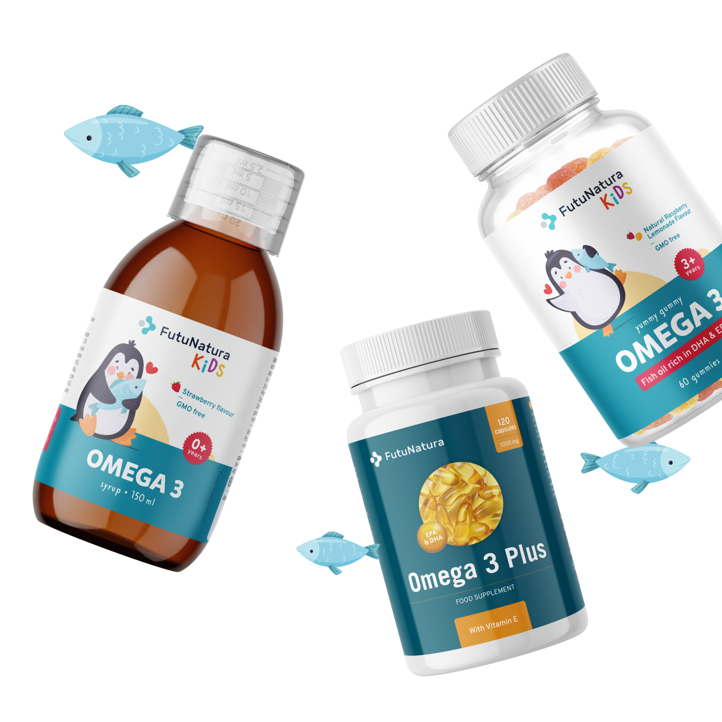 Široká nabídka omega 3