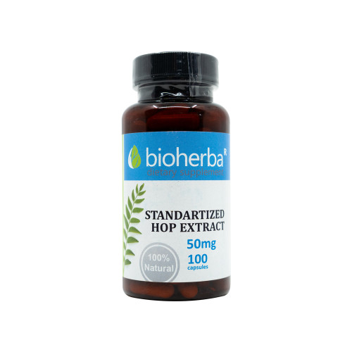 Chmel – výtažek 50 mg, 100 kapslí