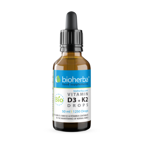 BIO Vitamín D3 + K2 v kapkách