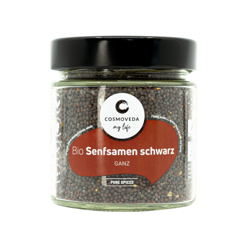 Hořčičná semínka BIO - černá, celá, 130 g