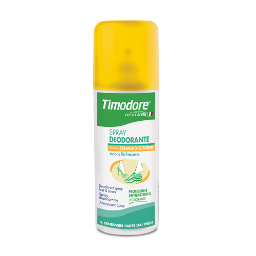 Zázvorový deodorant na nohy.
