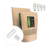 Prázdné kapsle 000 - otevřené, veganské, 500 kusů