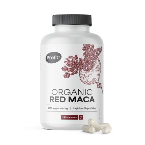 BIO Červená maca 3000 mg, 240 kapslí