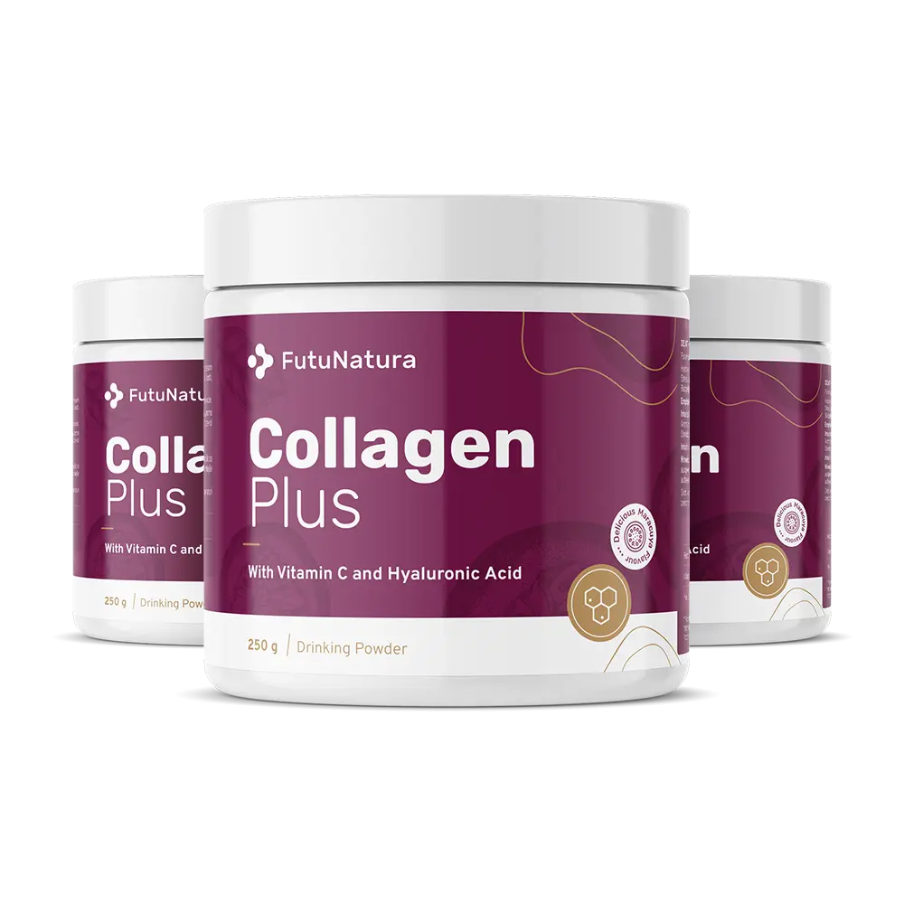 Kolagen + vitamin C + hialuronska kislina