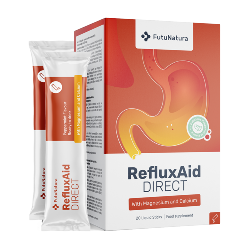 RefluxAid DIRECT - nápoj na překyselení žaludku, 20 sáčků