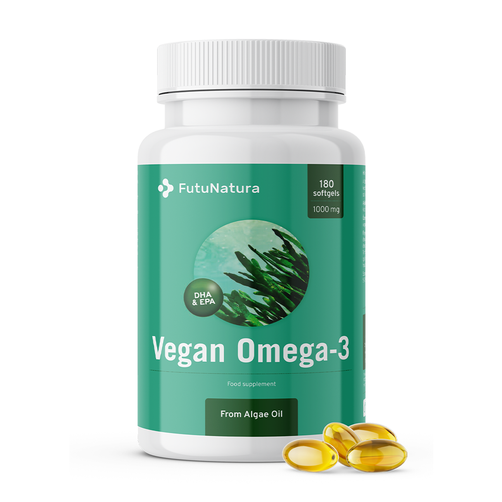 Veganské omega-3 z řas