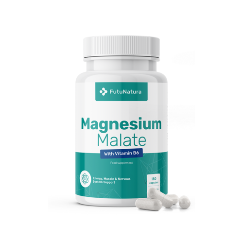 Magnézium malát 2000 mg, 180 kapslí