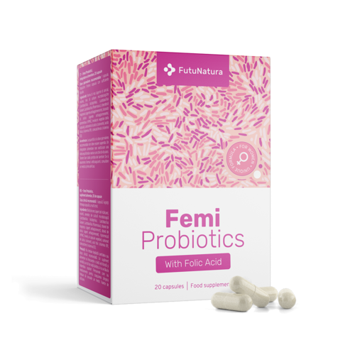 Femi Probiotics – pro ženy, 20 kapslí