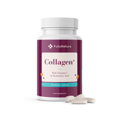 Kolagen + vitamín C + kyselina hyaluronová