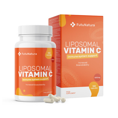 Lipozomální vitamín C se šípkem