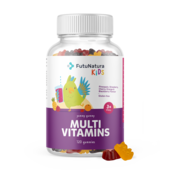 MULTI VITAMINS – Gumové bonbony pro děti s multivitamíny, 120 gumových bonbonů
