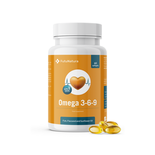 Omega 3 6 9, 60 měkkých kapslí