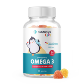 OMEGA-3 – Gumové bonbony pro děti, 60 gumových bonbonů