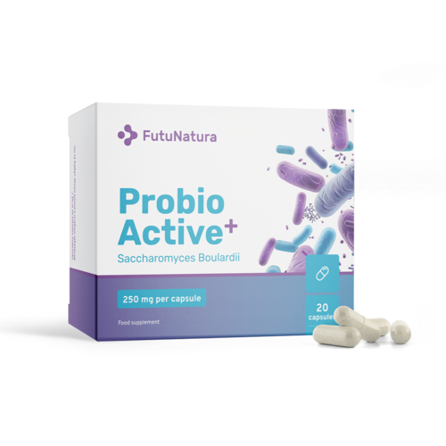 Probio Active PLUS – Saccharomyces boulardii 250 mg, 20 kapslí