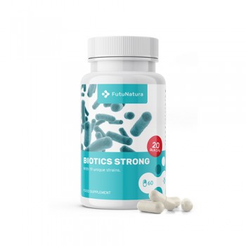 Probiotika a prebiotika Biotics Strong