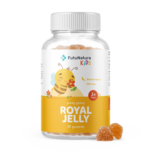 ROYAL JELLY – Gumové bonbony pro děti s mateří kašičkou, 30 gumové bonbony