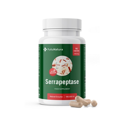 Serrapeptase enzym 180.000 IU