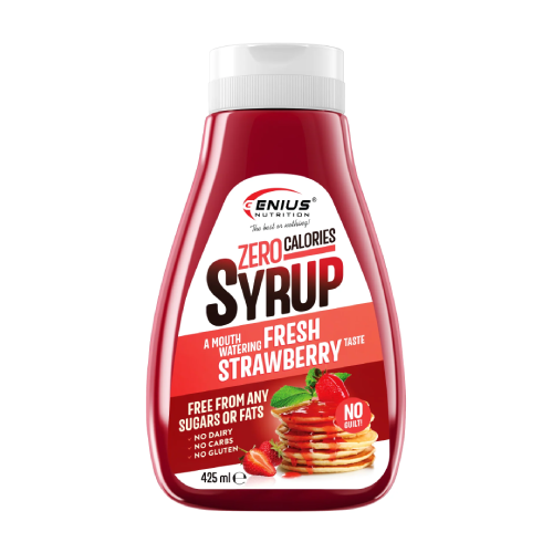 Sirup bez kalorií – jahoda