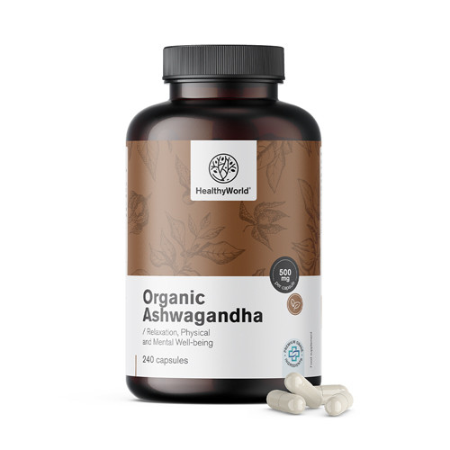 BIO Ašvaganda 500 mg v kapslích