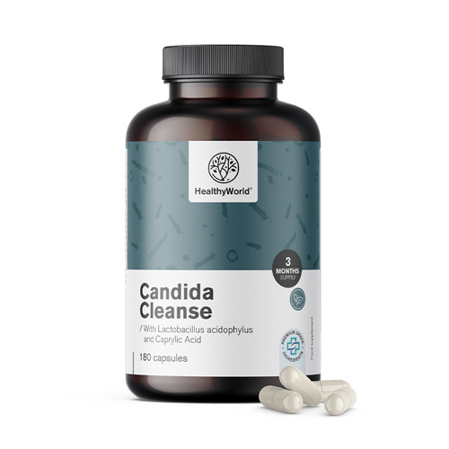 Candida Cleanse s Lactobacillus acidophylus a Bifidobacterium bifidum