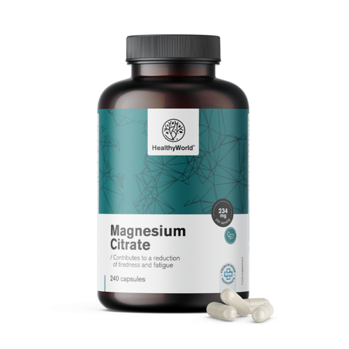 Magnézium citrát 234 mg, 240 kapslí