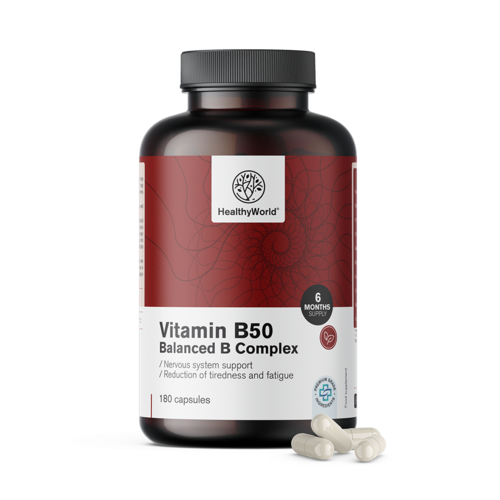 Komplex vitamínů B50 kapsle