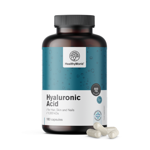 Kyselina hyaluronová 600 mg, 180 kapslí