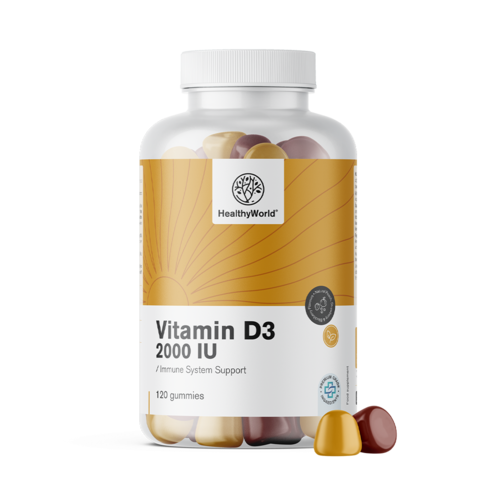 Vitamin D3 2000 tj. ve formě želé