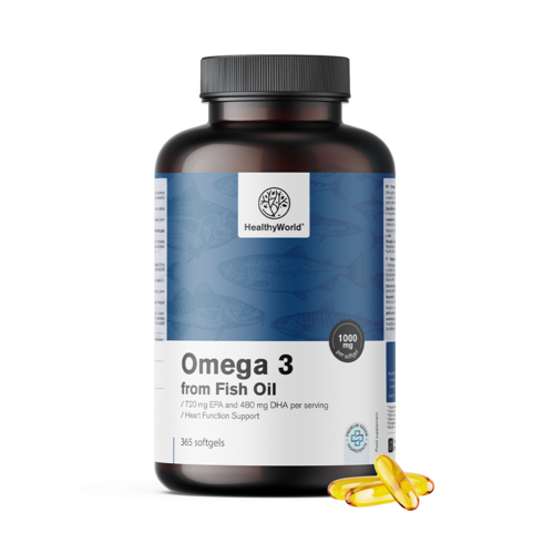 Omega-3 1000 mg – z rybího oleje