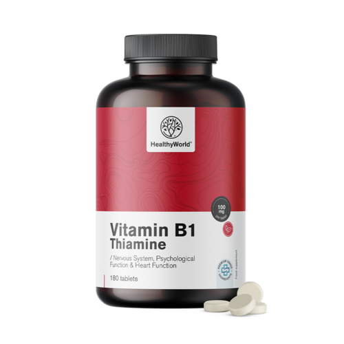 Vitamín B1 – thiamin 100 mg, 180 tablet