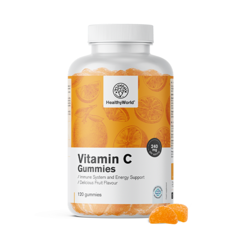 Vitamín C, 120 gumových bonbonů