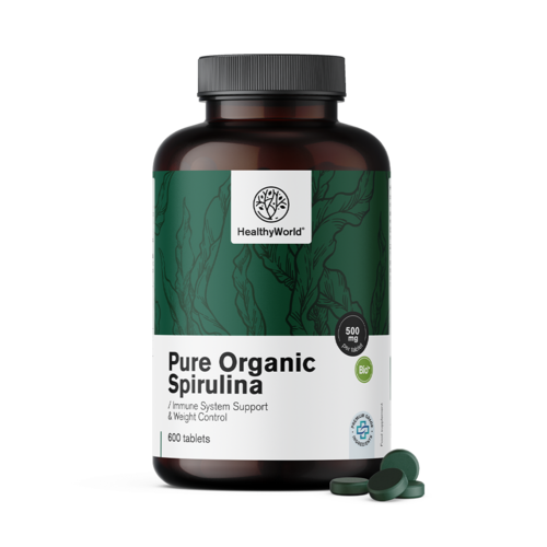 BIO Spirulina 500 mg, 600 tablet