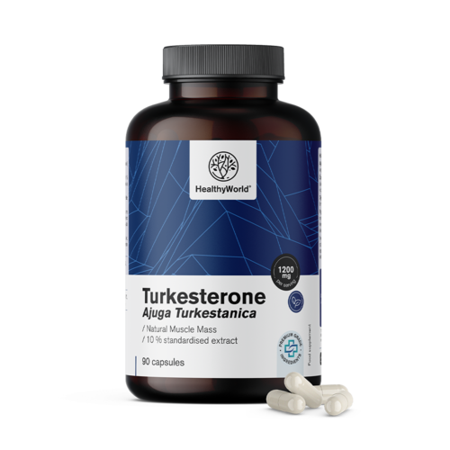 Turkesteron 1200 mg, 90 kapslí