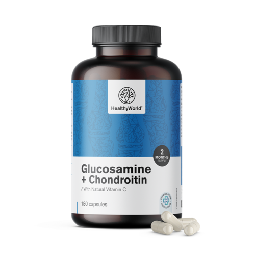 Glukosamin + chondroitin, 180 kapslí