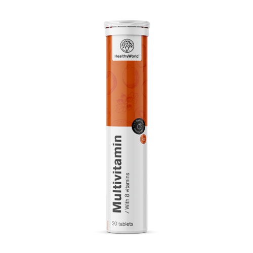Multivitamíny – šumivé tablety, 20 šumivých tablet