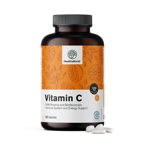 Vitamín C 1000 mg - se šípkem a bioflavonoidy