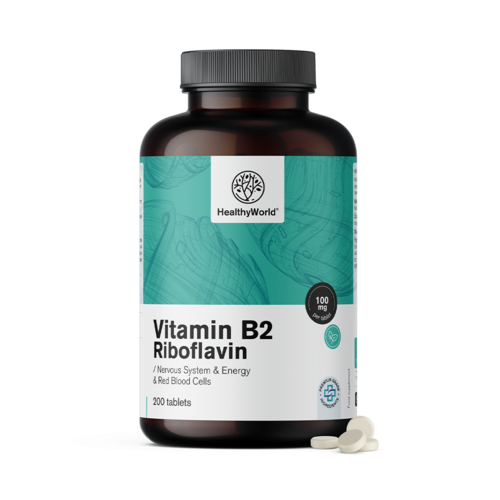 Vitamín B2 - riboflavin 100 mg