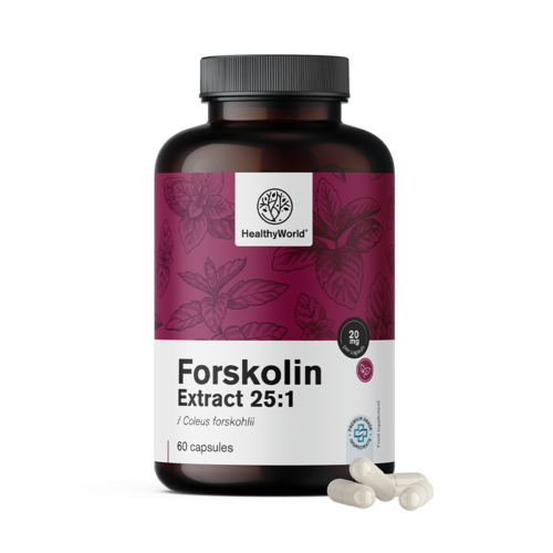 Forskolin - z výtažku kopřivy indické 20 mg