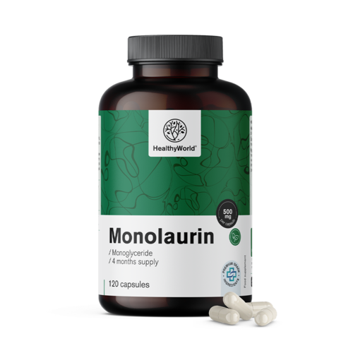 Monolaurin 500 mg v kapslích