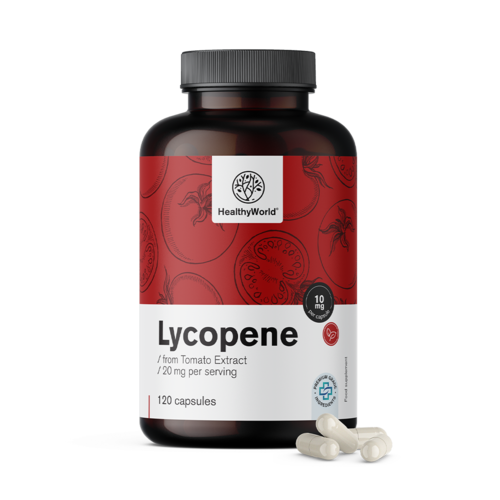 Lykopen 10 mg - z výtažku z rajčat