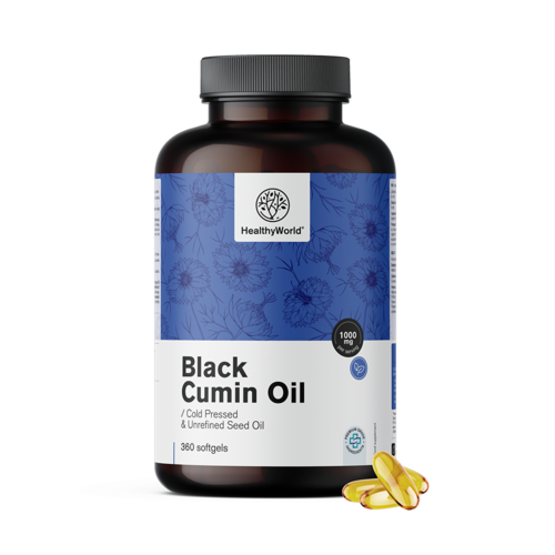 Olej z černuchy seté 1000 mg, 360 měkkých kapslí