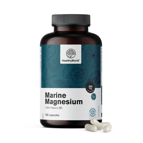 Mořské magnézium 360 mg, 180 kapslí