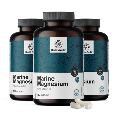 3x Mořské magnézium 360 mg, dohromady 540 kapslí