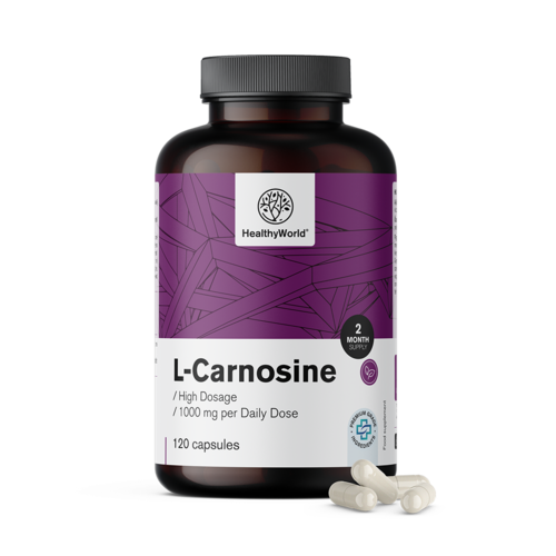 L-karnosin 1000 mg, 120 kapslí