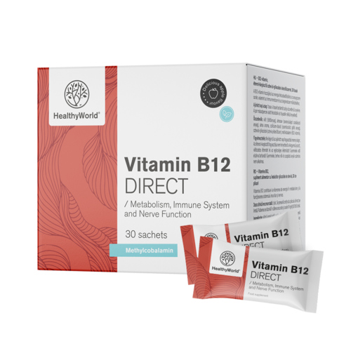 Vitamín B12 DIRECT, 30 sáčků