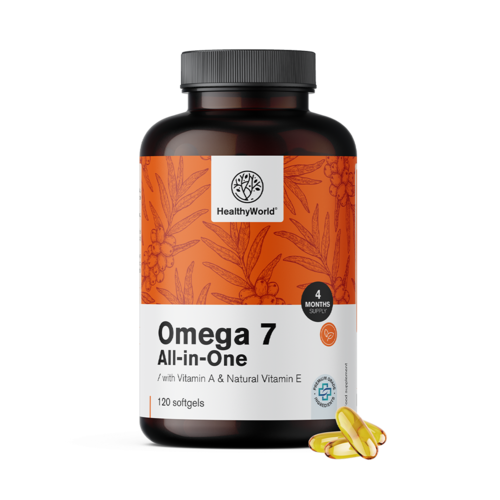 Omega-7 All-in-One, 120 měkkých kapslí