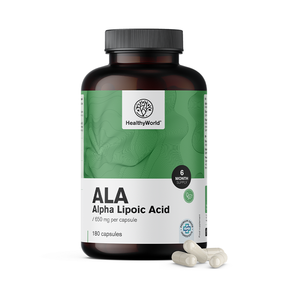 ALA - kyselina alfa-lipoová 650 mg